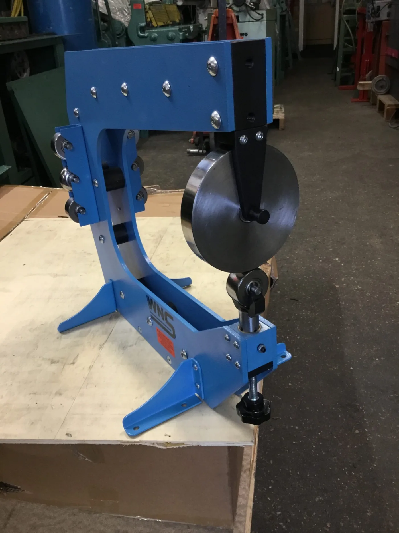 WNS Fabricated English Wheeling Machine 400mm - WNS - W. Neal Services Ltd - 5