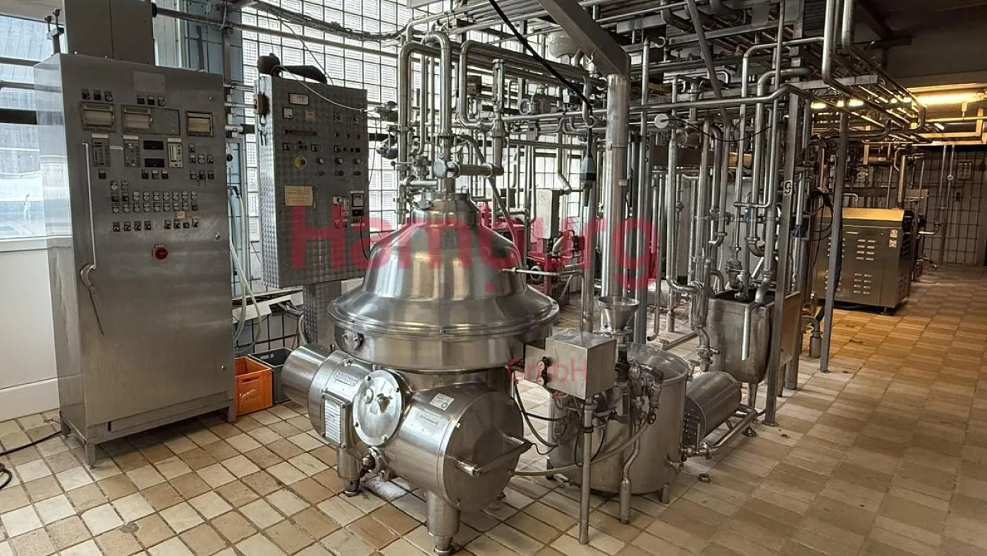 Complete Pasteurisation line - 12.000 liter per hour - GEA Ahlborn / Westfalia / HST - 1