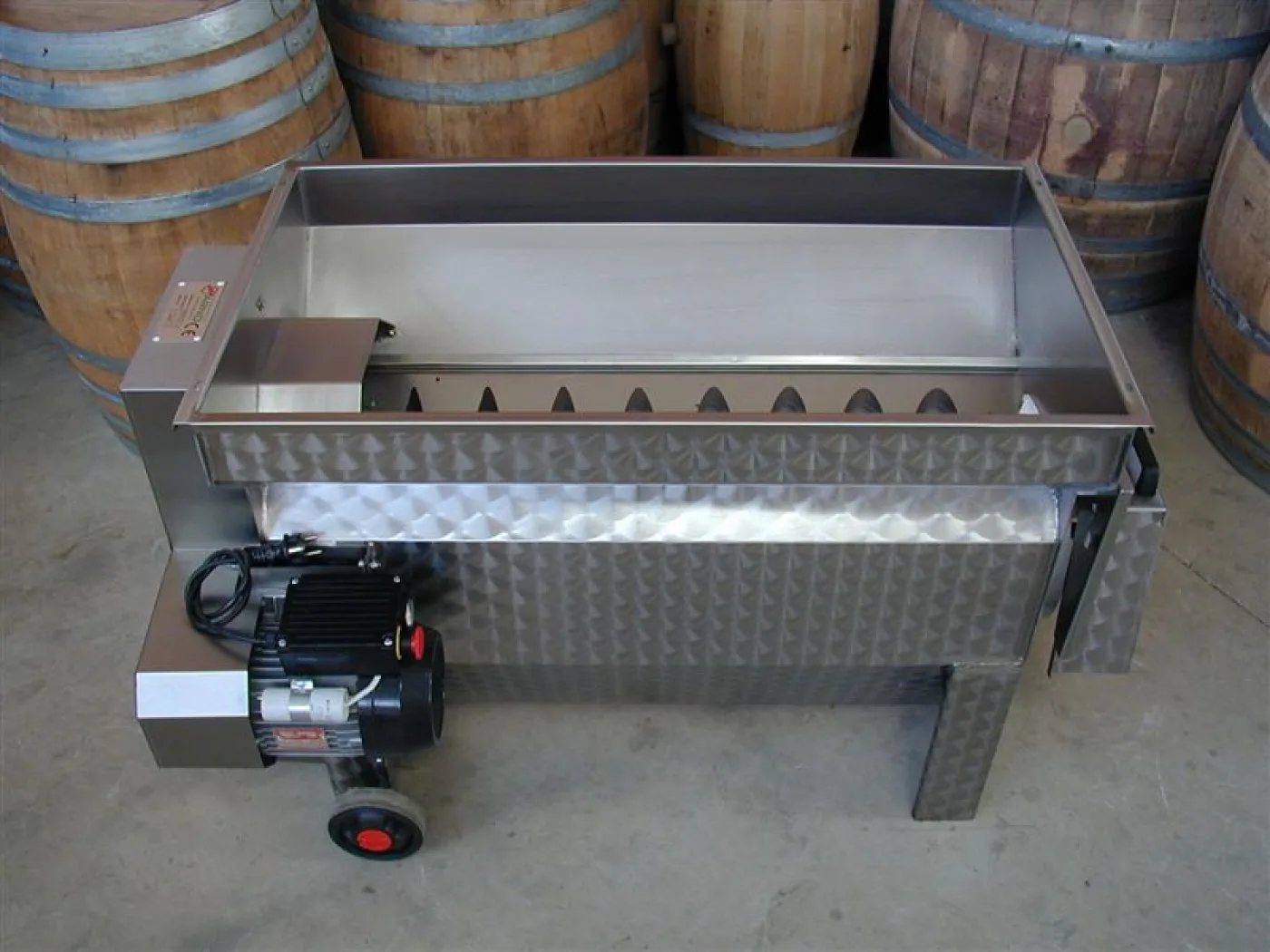 STAINLESS STEEL CRUSHER-DESTEMMER MODEL “ARNO 35” NEW MACHINE - 2