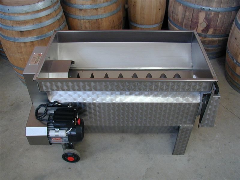STAINLESS STEEL CRUSHER-DESTEMMER MODEL “ARNO 35” NEW MACHINE
