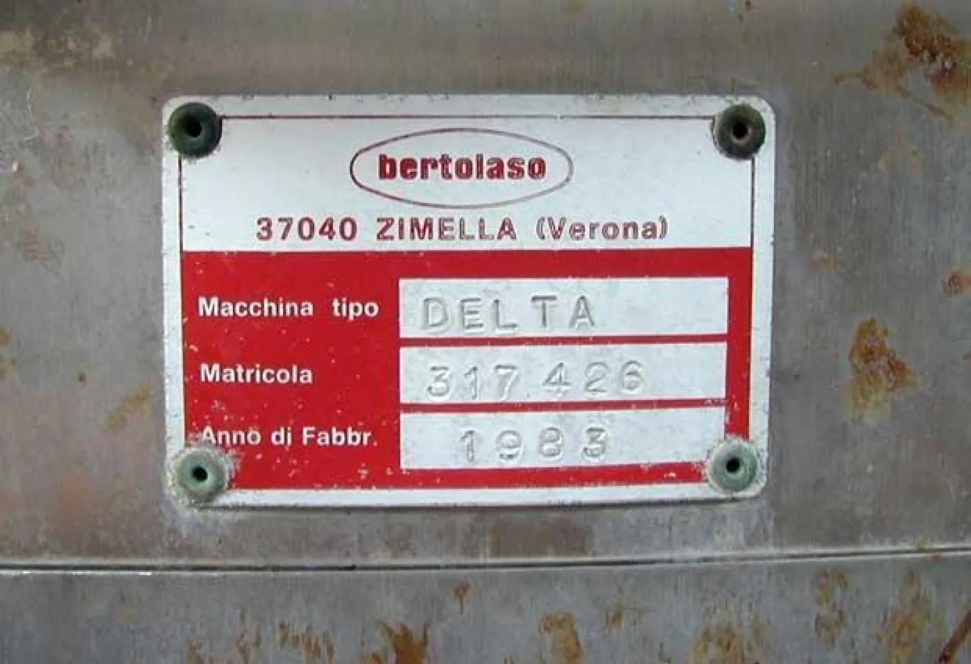 CORKING MACHINE BERTOLASO, 4-HEAD DELTA MODEL FOR NATURAL CORKS, SECOND-HAND MACHINE - 5