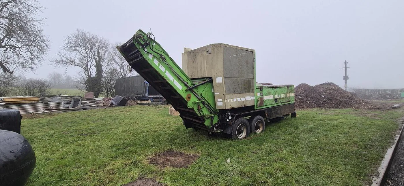2007 Willibald MZA 2400 High-speed Green Waste Shredder - 3