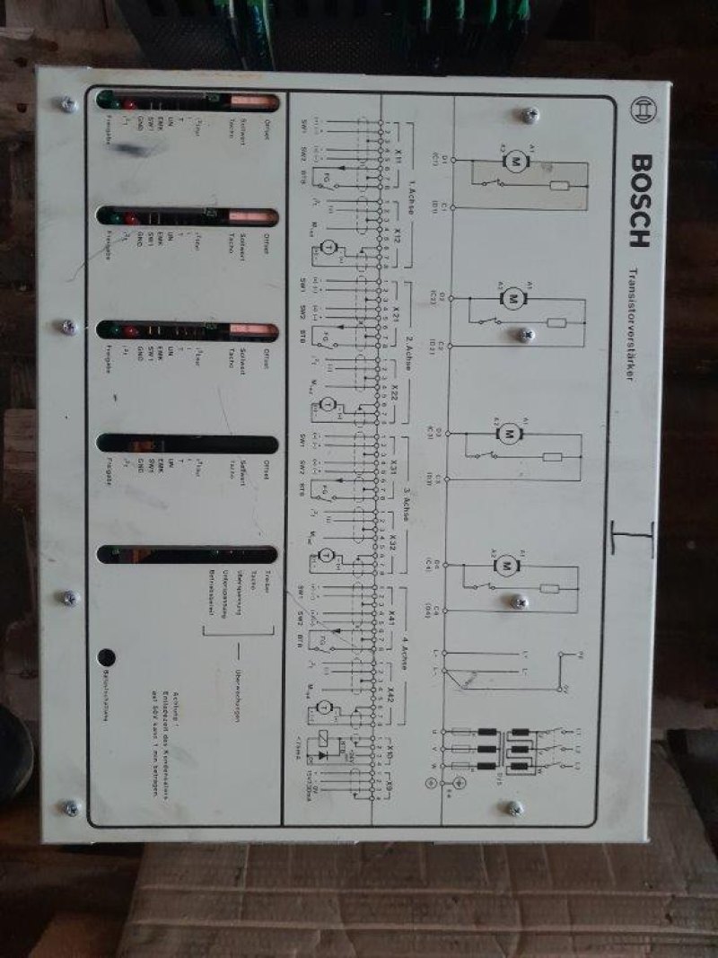 Transistorverstaerker DIALOG 4 BOSCH / DECKEL 1988