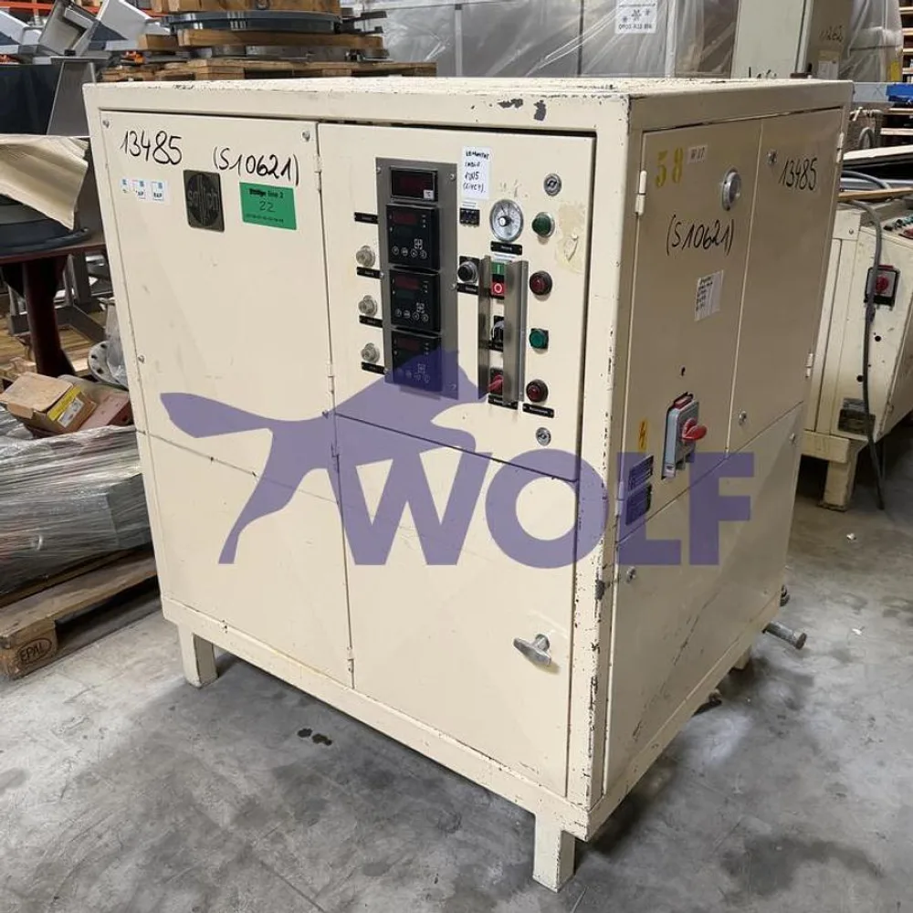 Scheiben-Temperiermaschine Sollich - Type MST-1000-V für 1000 kg/h
