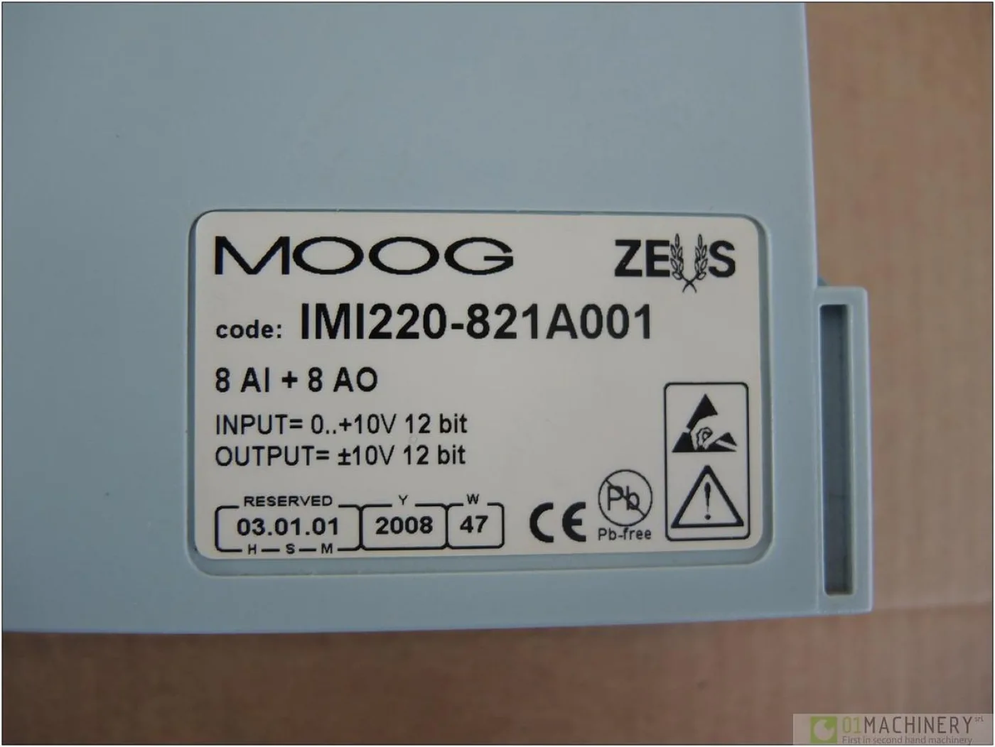 -MOOG-8AI+8AO 821-AI1222 - 3