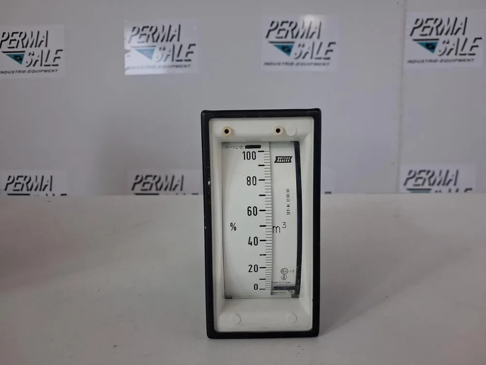 Camille Bauer Messspulinstrument 0–100 m³/h 0–20 mA Schalttafeleinbau