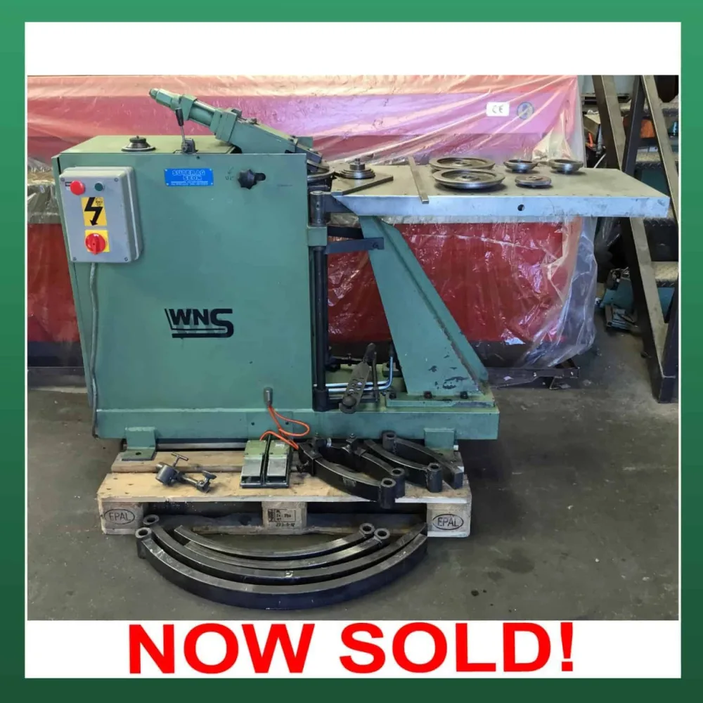 SPIRO (SUTER) Elbow Machine/Gorelocker - WNS - W. Neal Services Ltd