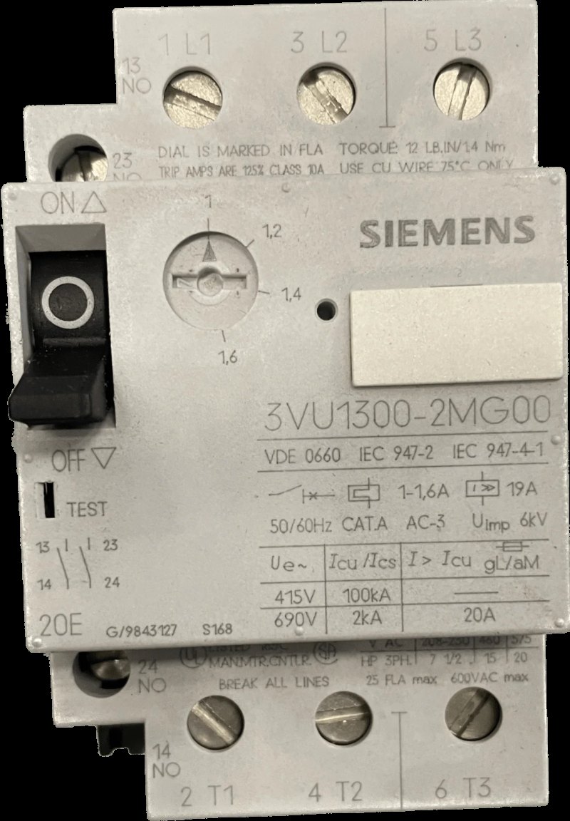 Siemens 3VU13 00-2MG00