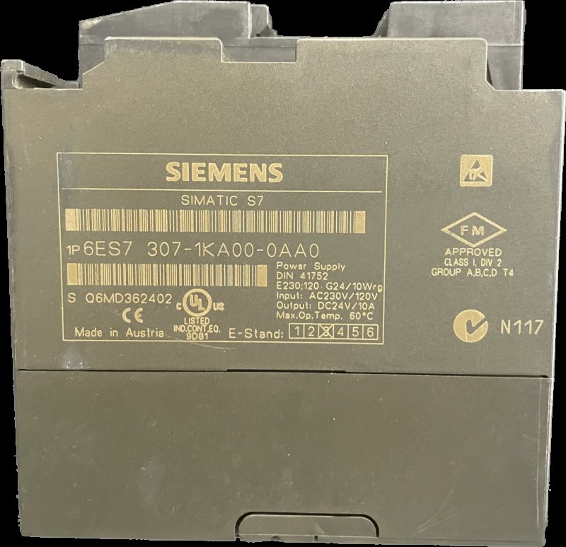 Siemens SIMATIC S7-300 6ES7307-1KA00-0AA0