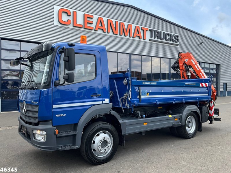 Mercedes-Benz Atego 1524 Euro 6 Atlas 10 Tonmeter laadkraan Just 1.858 km! NEW & UNUSED!