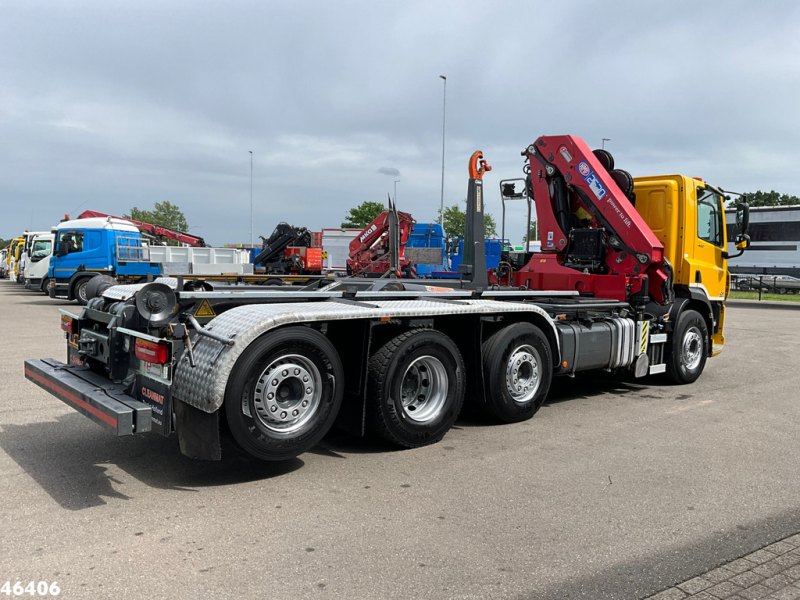 DAF FAQ CF 400 8x2 Euro 6 HMF 26 Tonmeter laadkraan Just 190.212 km!