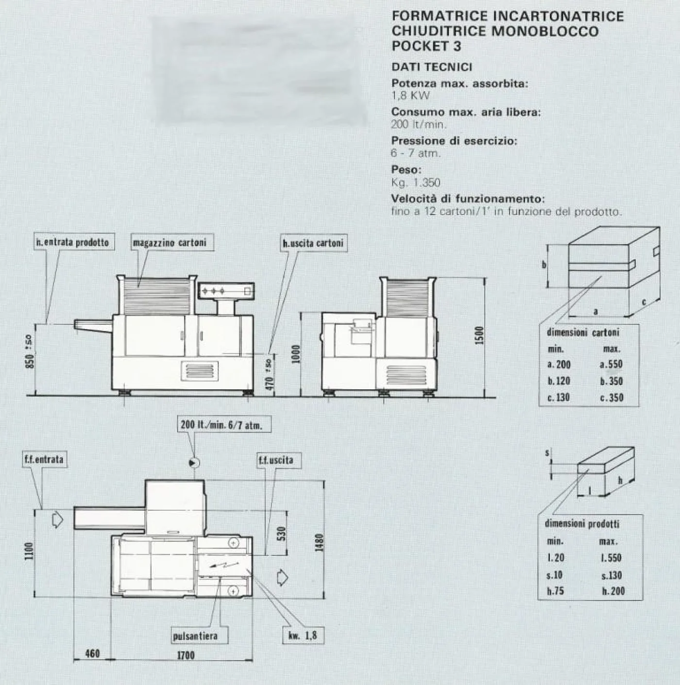 INCARTONATRICE – BSP PACKAGING SYSTEMS – MOD. POCKET 3 - 2