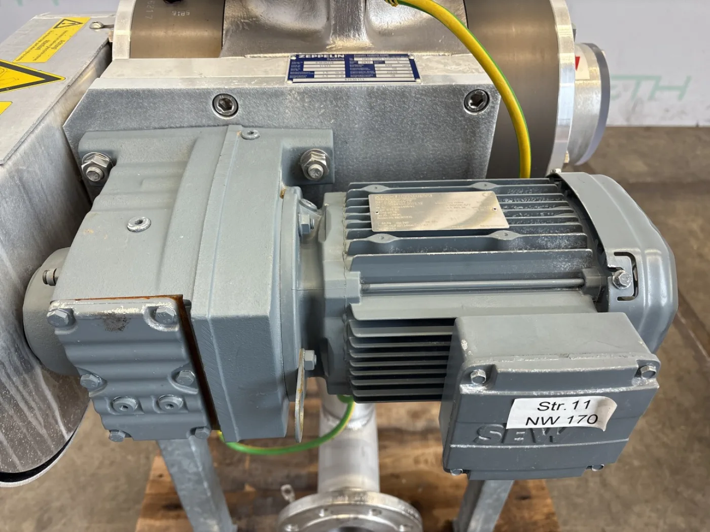 Zeppelin HDS 200/5 SS/SS/AC with silo - Rotating valve - 6