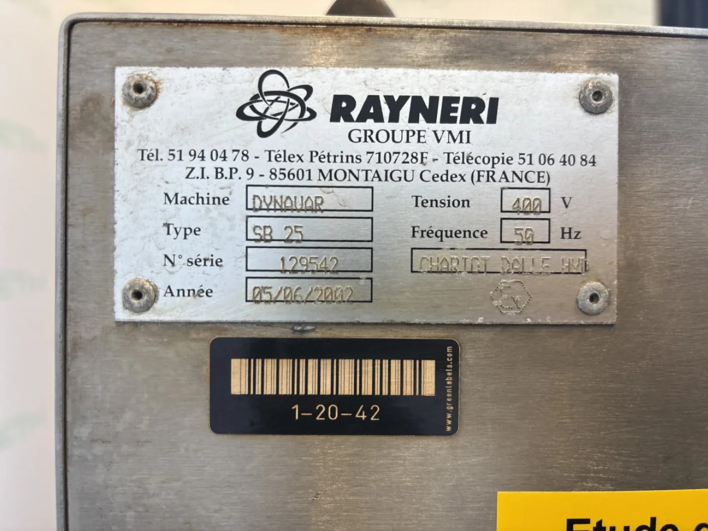 VMI Rayneri DYNAVAR SB 25 - Stirrer - 2
