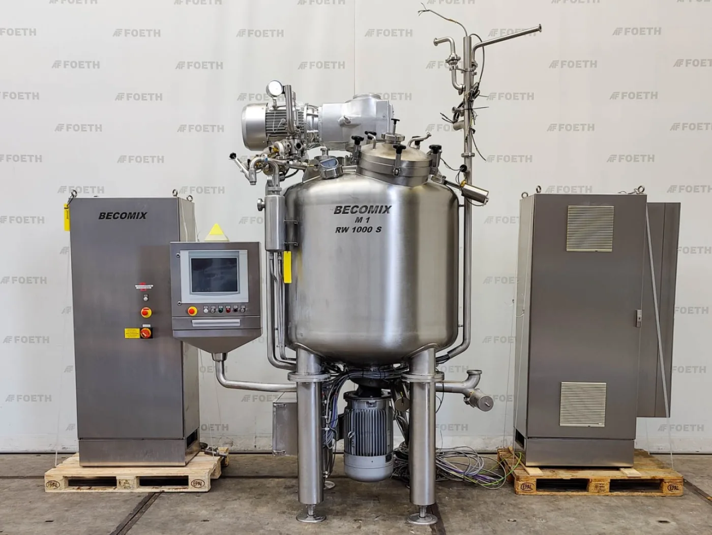 Becomix RW 1000 S - Processing vessel - 1