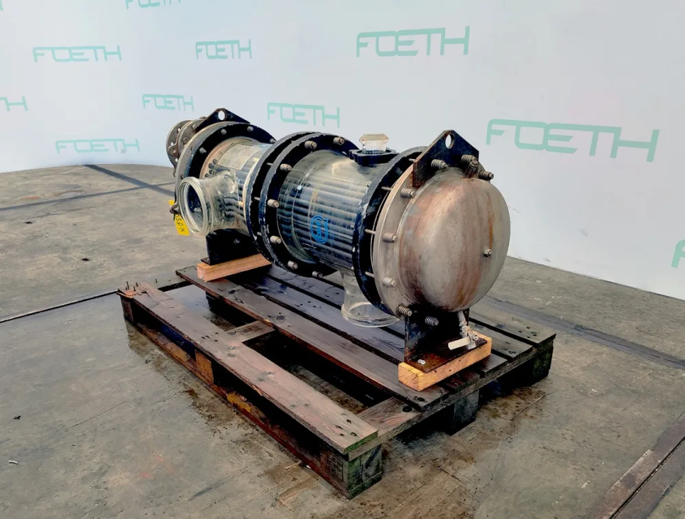 QVF Glasstechnik S-ROB64/300/SH/2/SIC 6,4m² - Shell and tube heat exchanger
