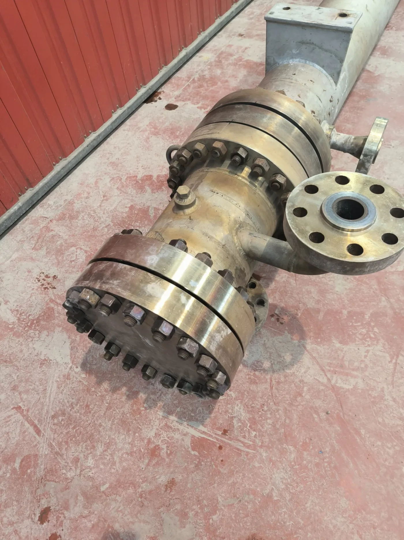 STAINLESS STEEL TUBULAR HEAT EXCHANGER 4.6 M² E.BACHILLER - 6