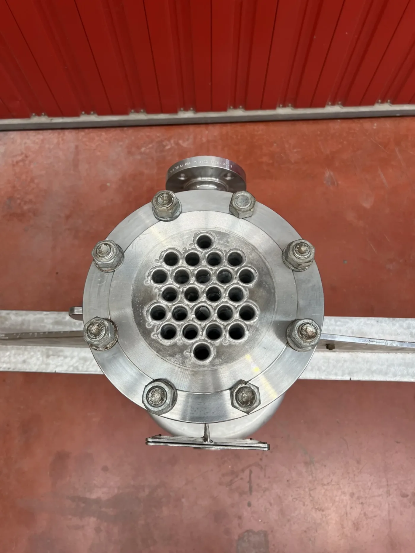 USED TUBULAR EXCHANGER 1.2 M2 STAINLESS STEEL 316L - 3