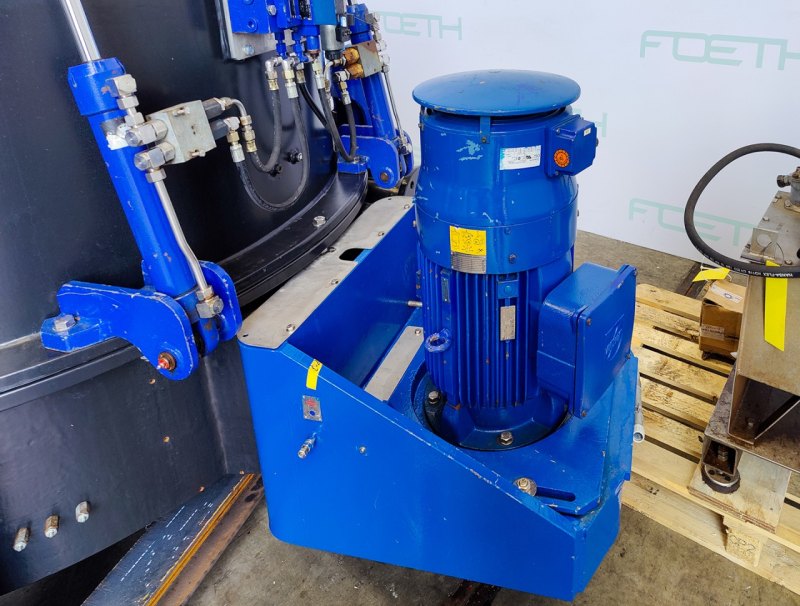 Krauss Maffei PZU 125 - Arbeitskorb centrifuge