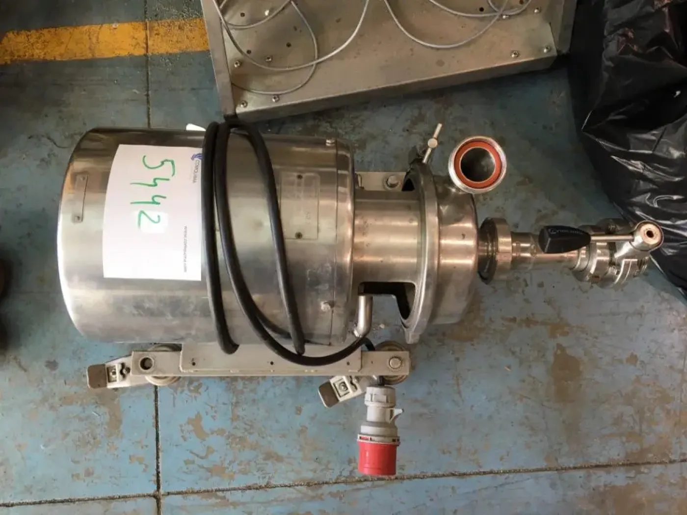 USED FRANCISCO GARVIA STAINLESS STEEL CENTRIFUGAL PUMP - 1