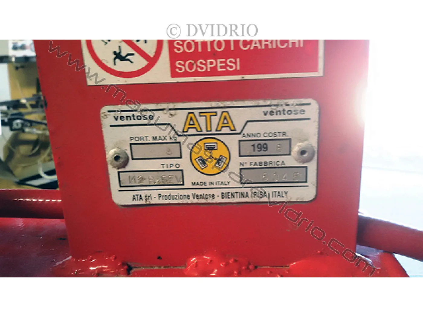 VENTOSA PARA VIDRIO ATA MOD. 2001 - 5
