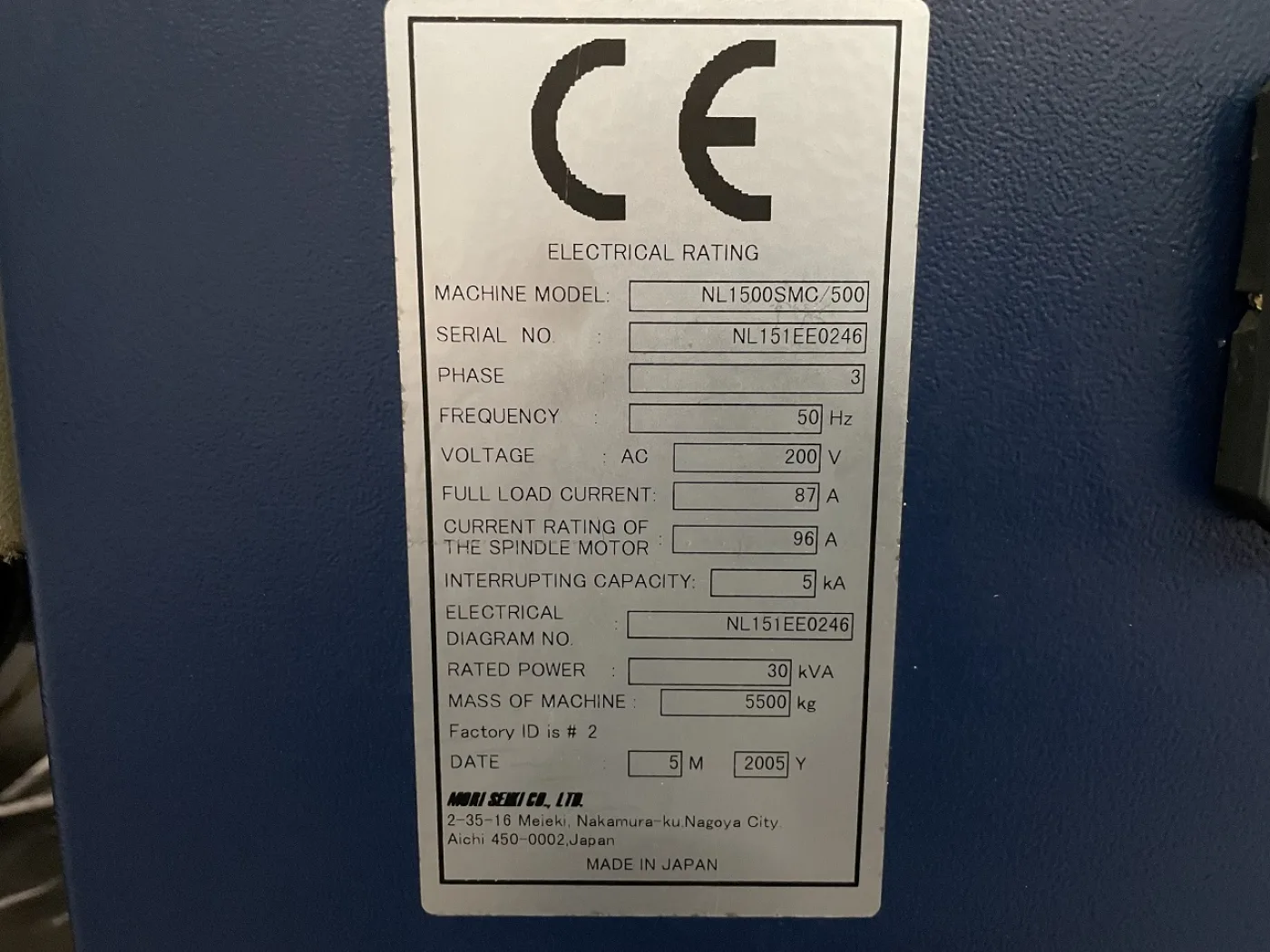 FRAES- UND DREHZENTER “MORI-SEIKI” TYP NL1500-SMC - 6