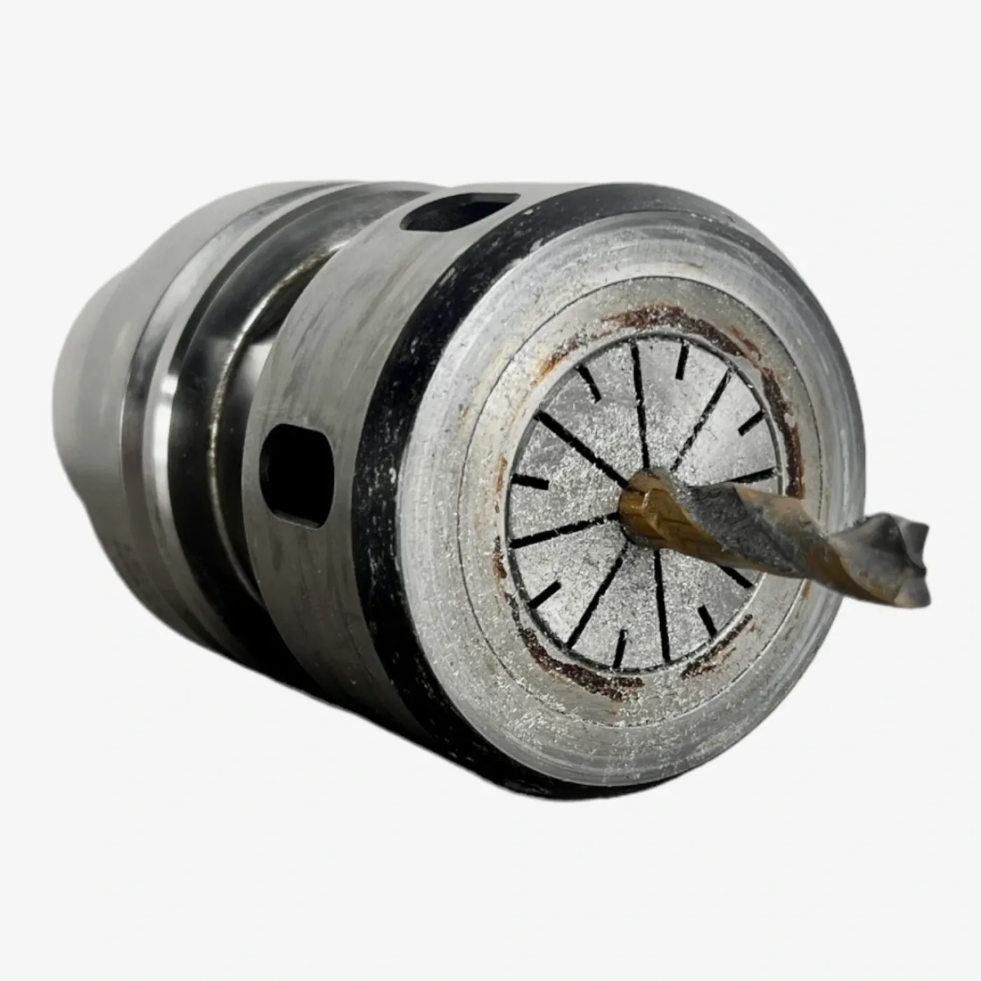 HSK 63 E ER 40 LEUCO Spannzangenfutter A=76 N=24.000 , 3-20 mm mit Fräser 8 mm NL= 38mm mit Beschichtung Art.-Nr. 6340838 - 4