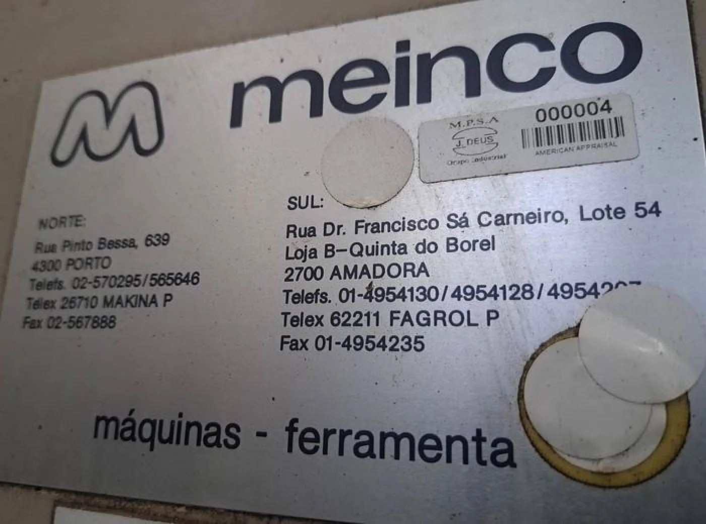 Retificadora Meinco - 1