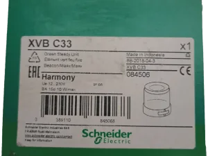 Schneider Elektric XVBC33 Leuchtelement, Dauerlicht Grün