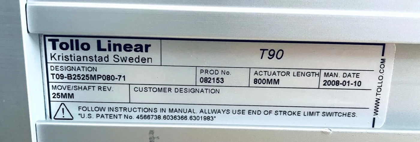 SEW-EURODRIVE DFT80K4/BMG/HR/ASB1 Elektromotorische Lineareinheit - 5