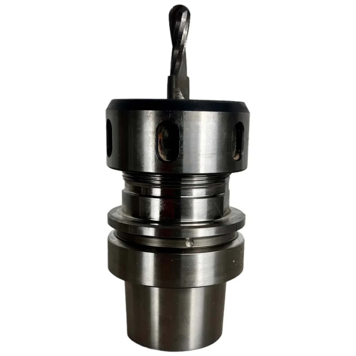 HSK 63 E ER 40 LEUCO Spannzangenfutter A=76 N=24.000 , 3-26 mm mit Fräser 10 mm NL= 38mm Art.-Nr. 634010 - 1