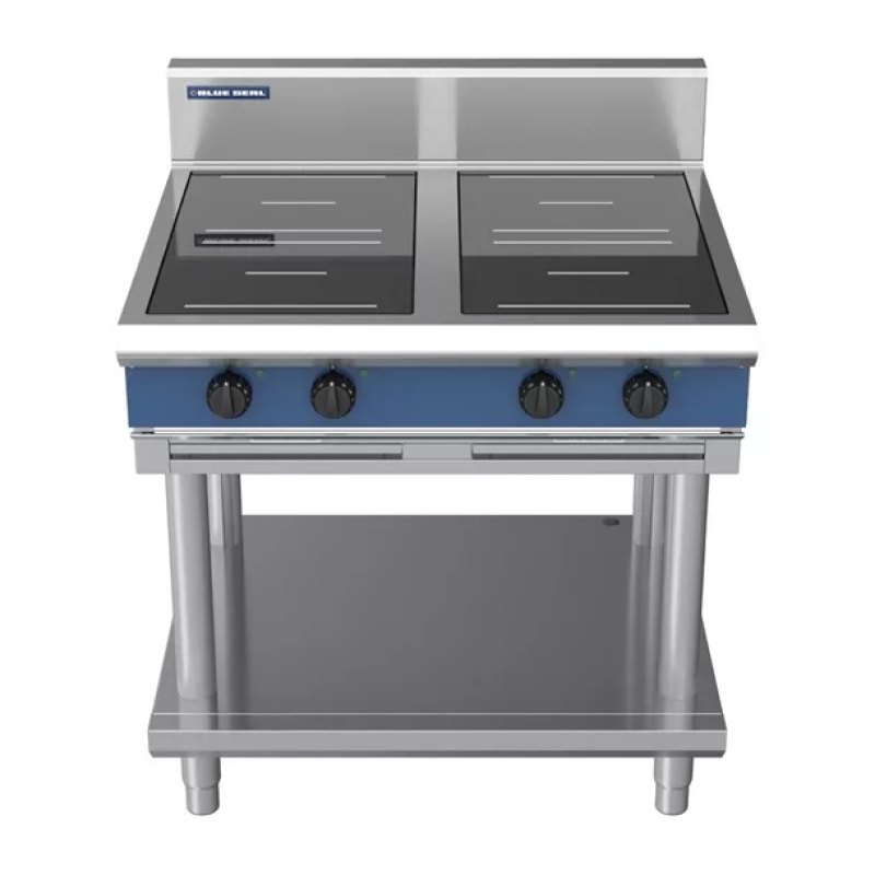 Blue Seal 4 Zone Free Standing Induction Hob 14kW IN514R3-LS - islandcatering
