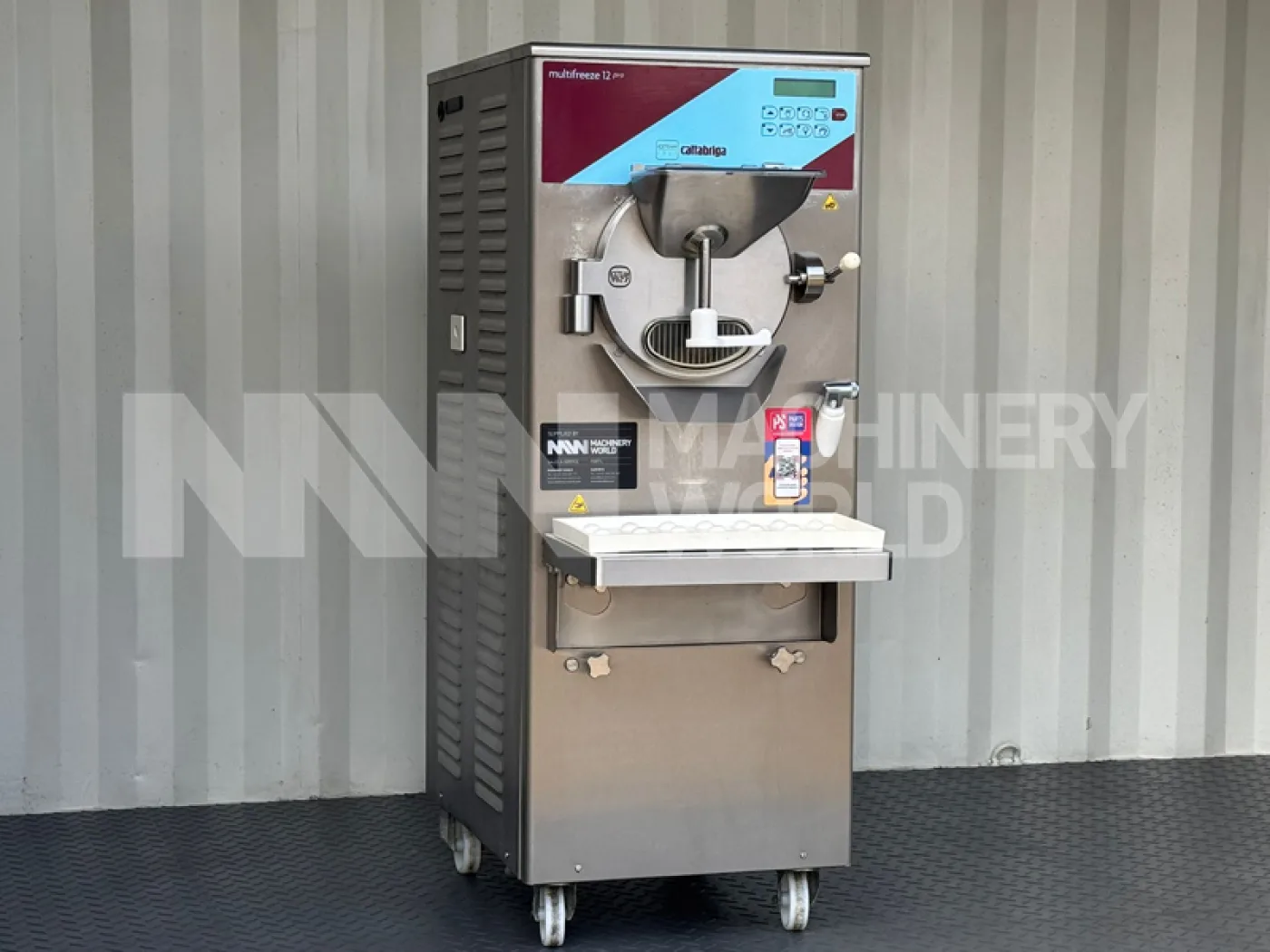 Cattabriga Multifreeze 12 Pro Ice Cream Batch Freezer (Year 2016) - 2