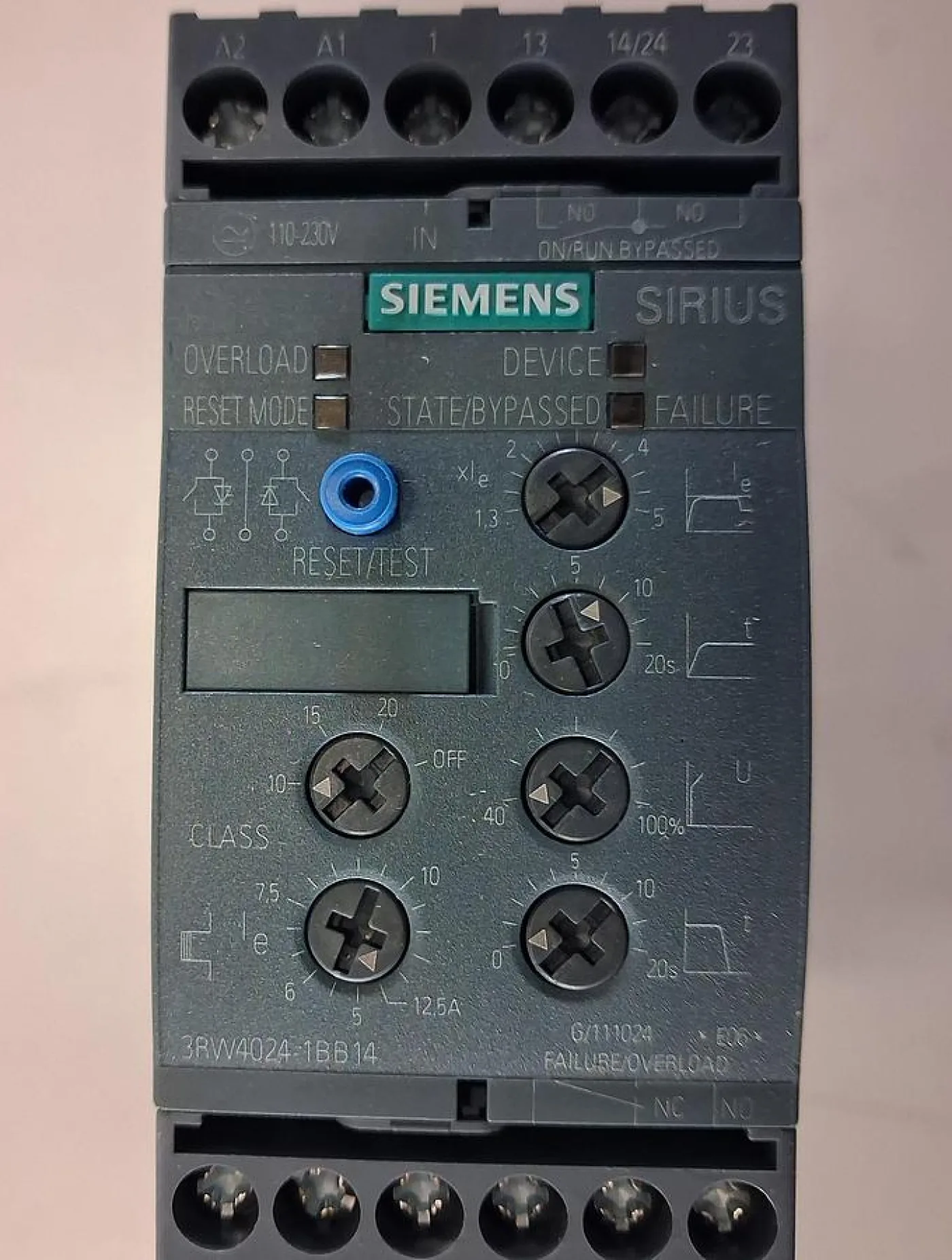 Siemens SIRIUS 3RW4024-1BB14 Halbleiter-Motorstarter (Softstarter) für Motoren bis 5,5 kW - 2