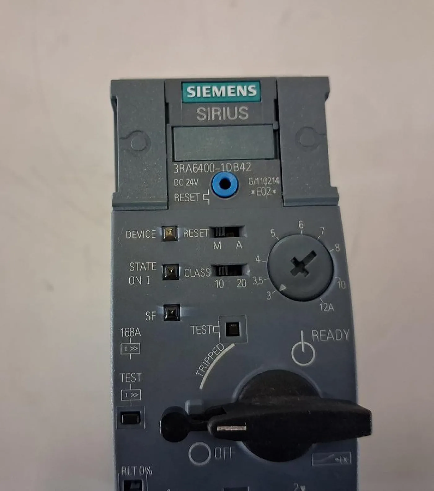 Siemens Sirius Schaltgerät – ein Motorschutzschalter mit integriertem Leistungsschalte 3RA6011-1BB42 - 7
