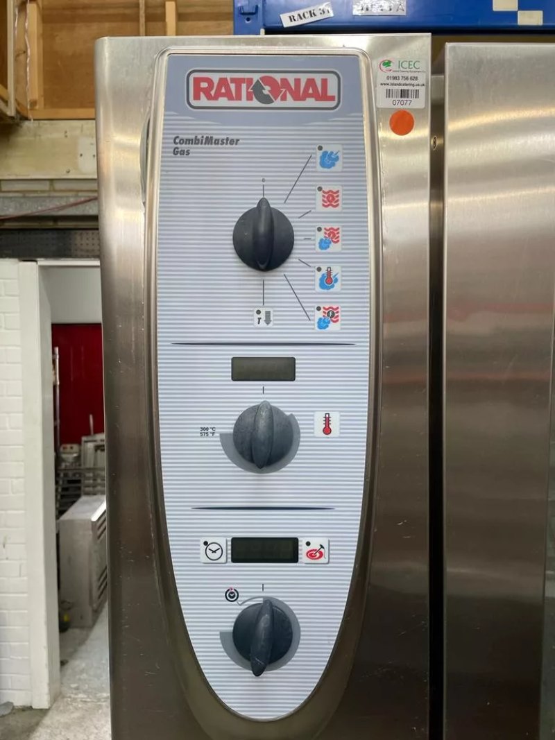 Rational CombiMaster (CM), 20-2/1/G (40-Grid Gas Combi Oven) - islandcatering