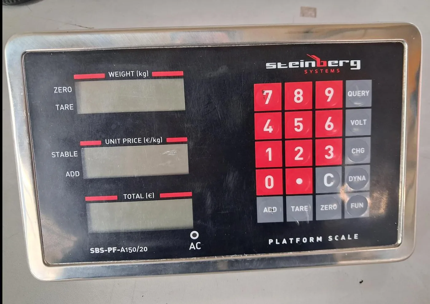 Steinberg SBS-PF-A1502 Plattformwaage - 2
