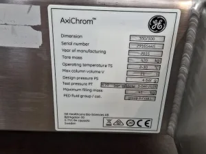GE Axichrom Master 300-1000 Control Tower + GE AxiChrom 300/300 mm Chromatography Column