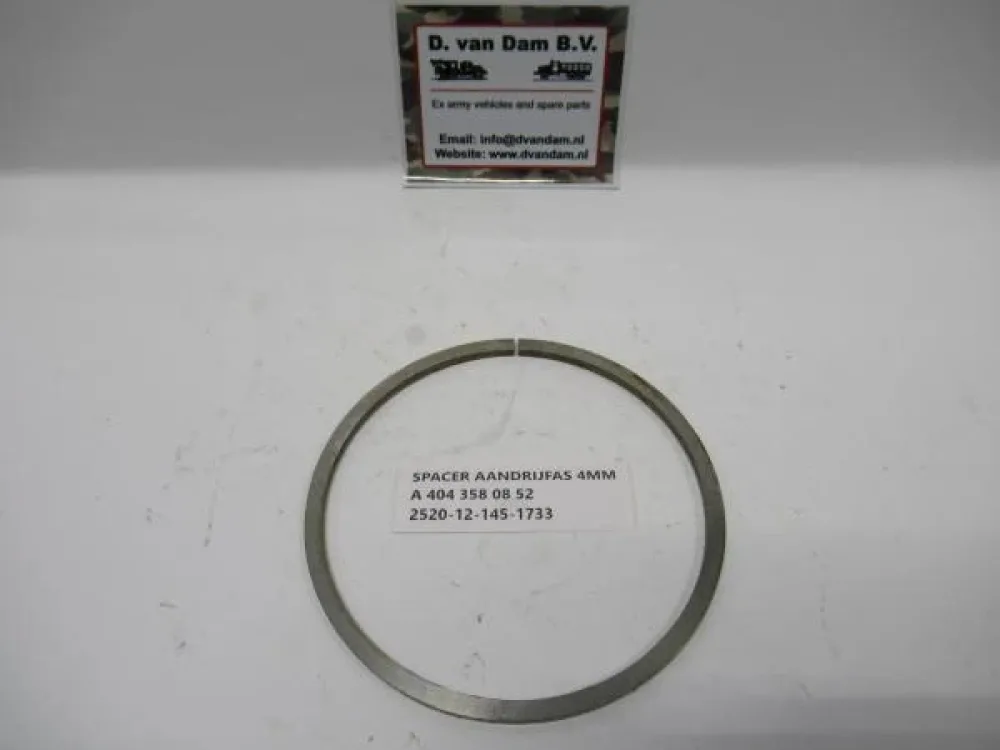 Spacer aandrijfas 4MM