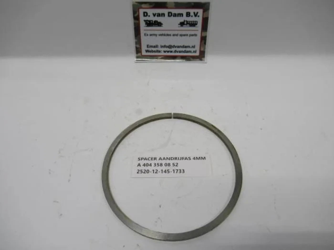 Spacer aandrijfas 4MM - 1