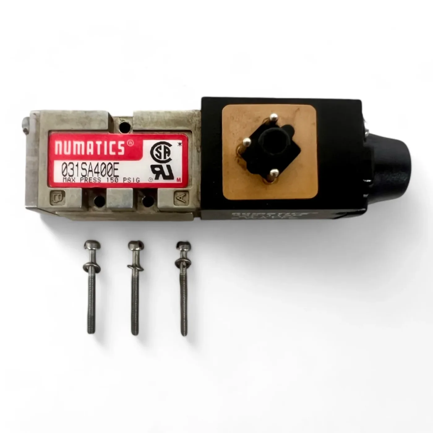 Numatics Magnetventil 031SA400E mit Spule 236-115B - 4
