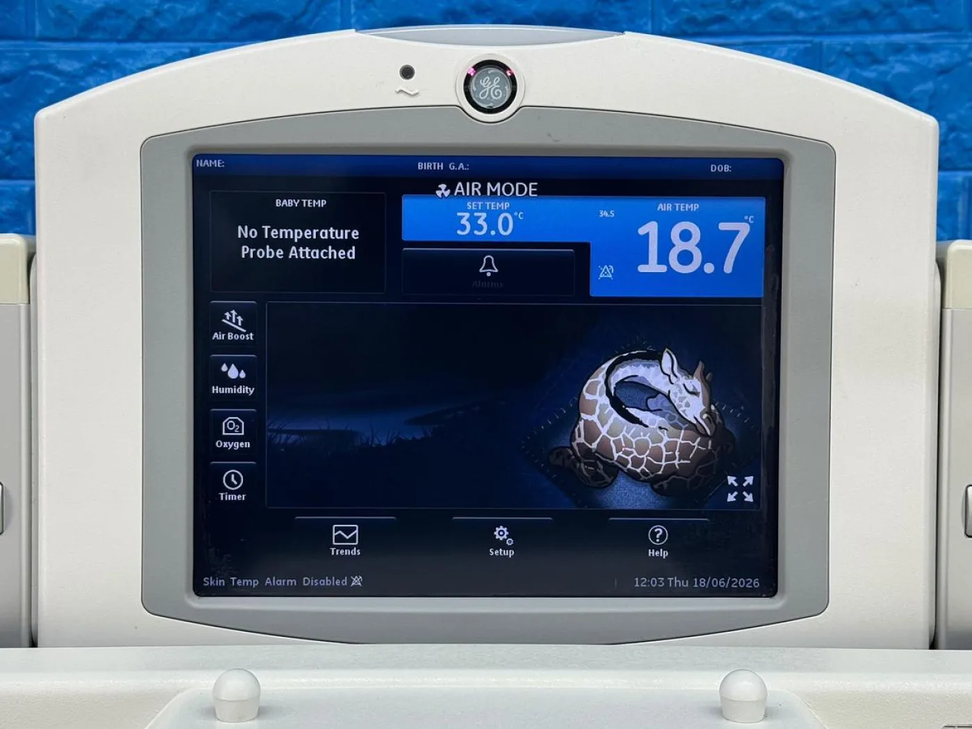GE Giraffe Omnibed Carestation CS1 REF: 2082844-001-403565 YOM: 2016 - 5