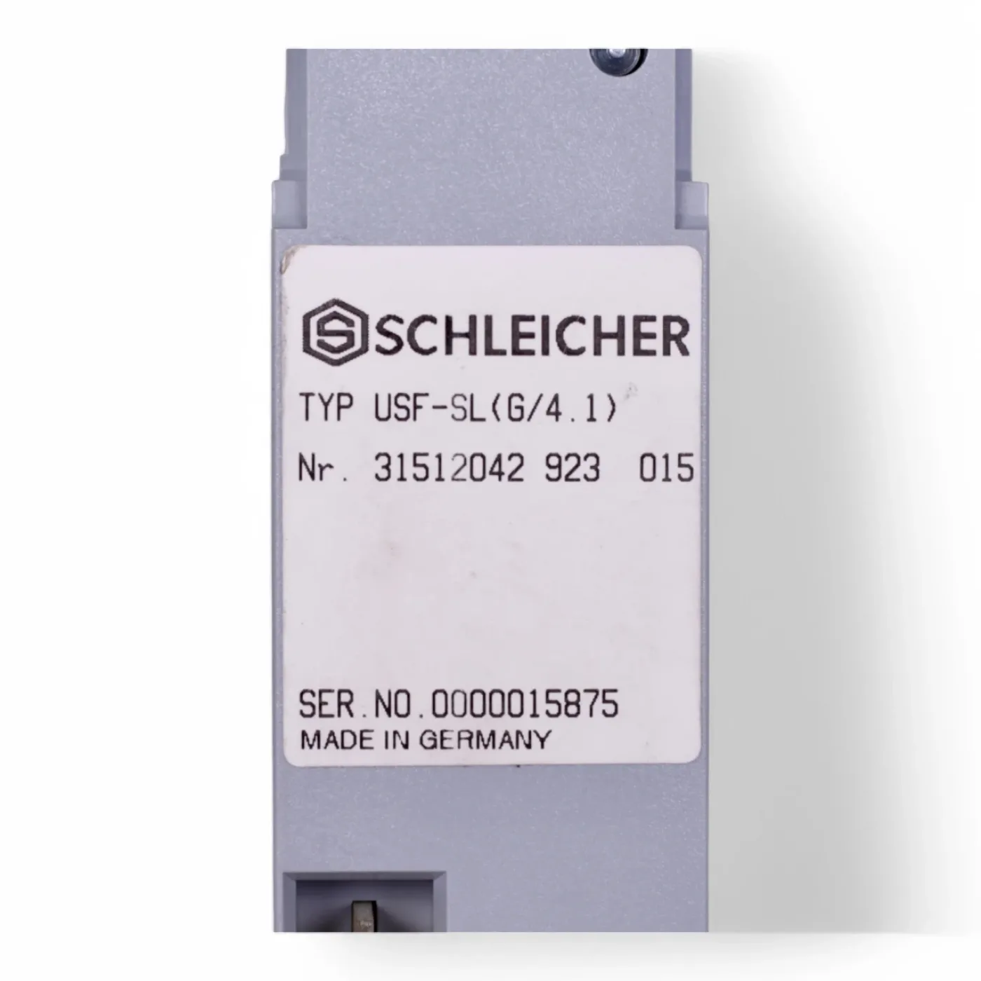 SCHLEICHER TYP USF-SL(G/4.1) Nr. 31512042 923 015 - 2
