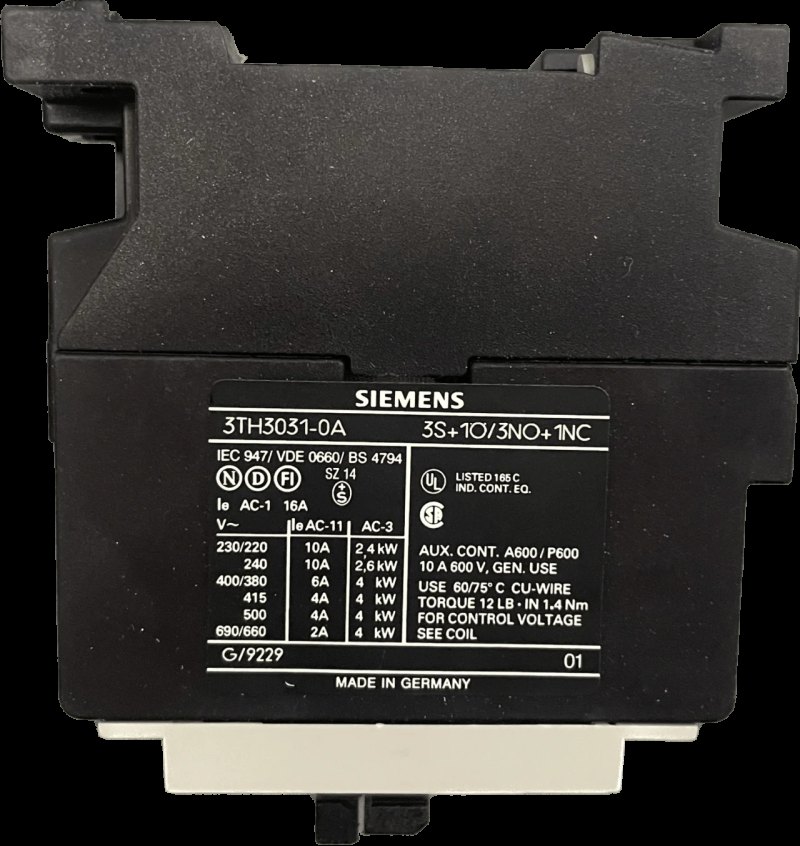 Siemens HILFSSCHUETZ 31 E 3TH3031-0AN2