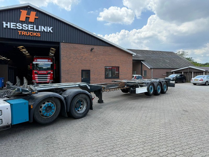 D-TEC FLEXITRAILER FT-LS-S Multi 2x20 40 45ft SAF Lift Axle 2x20 30 40 45FT LED Top Condition NL Trailer