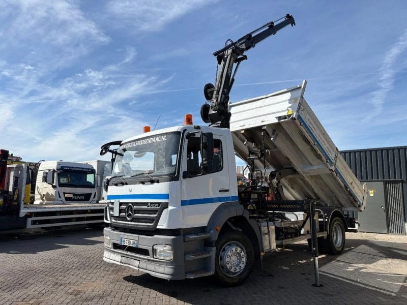 Mercedes-Benz Axor + HIAB 088 ES -3 HIDUO + TIPPER + MANUAL