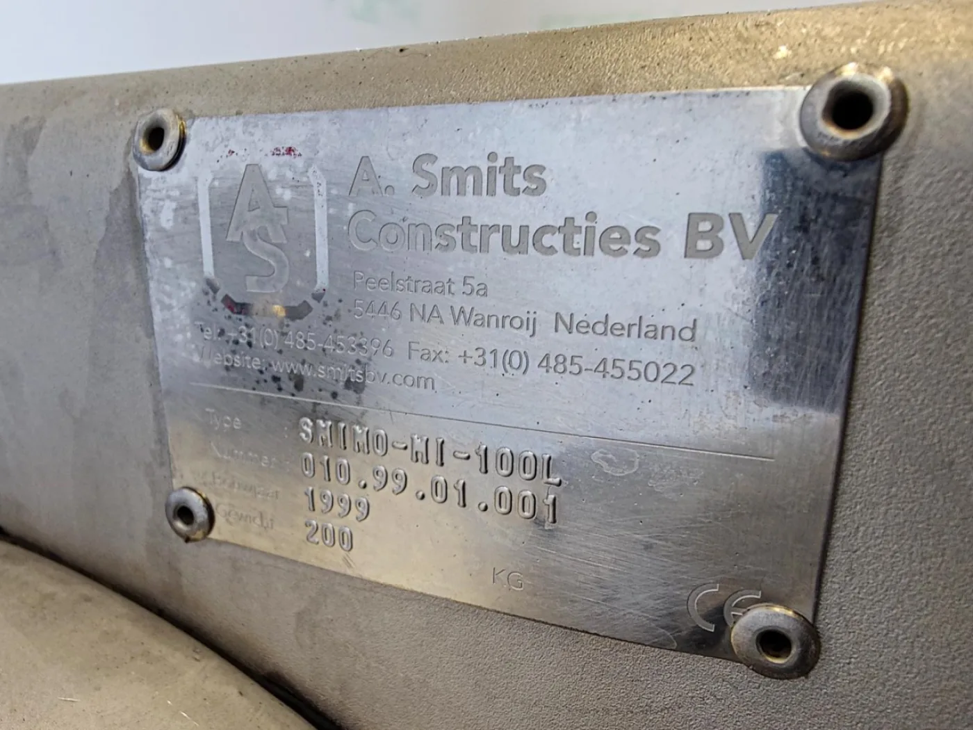 A.Smits constructies SMIMO-MI-100L - Hammer Mill - 2
