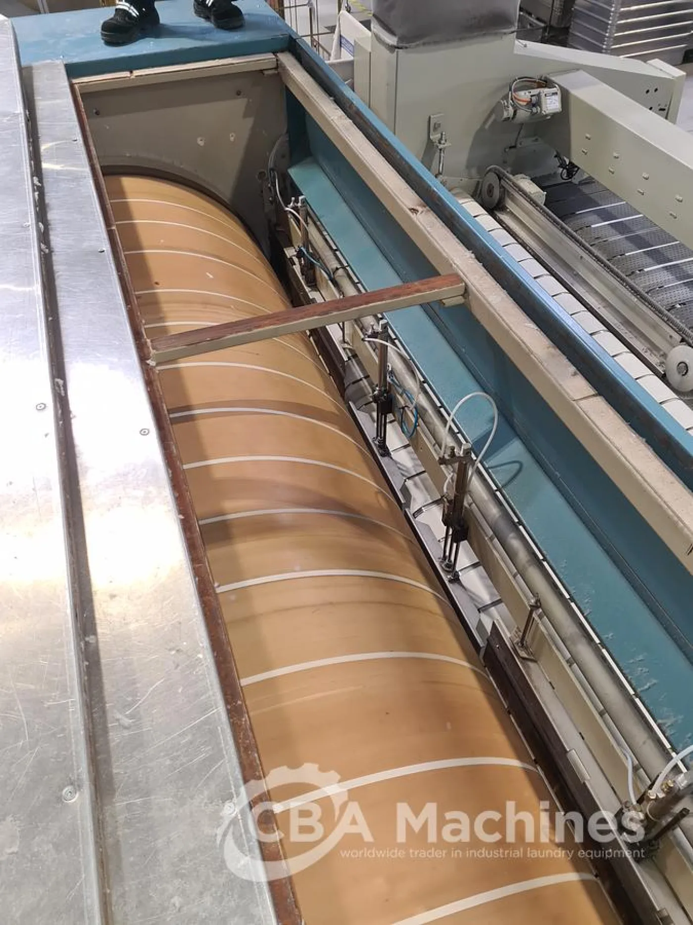 Ironing line Kannegiesser 2 roll 1200 x 3000mm steam year 2005/1997 (649-650-651-652) - 8