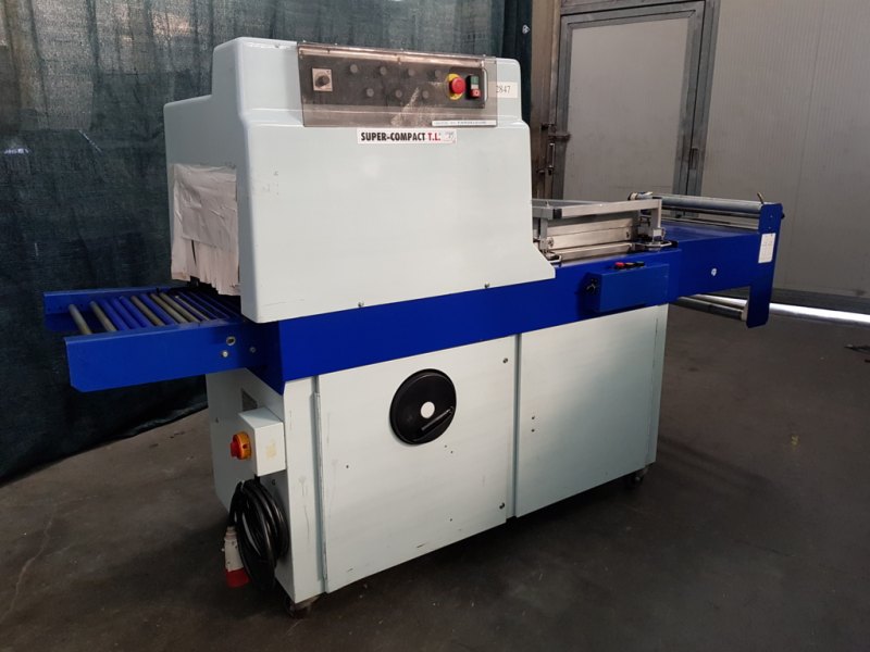 CONFEZIONATRICE ANGOLARE CON TUNNEL – SFERE EMBALLAGE – Mod. TL50.40SM
