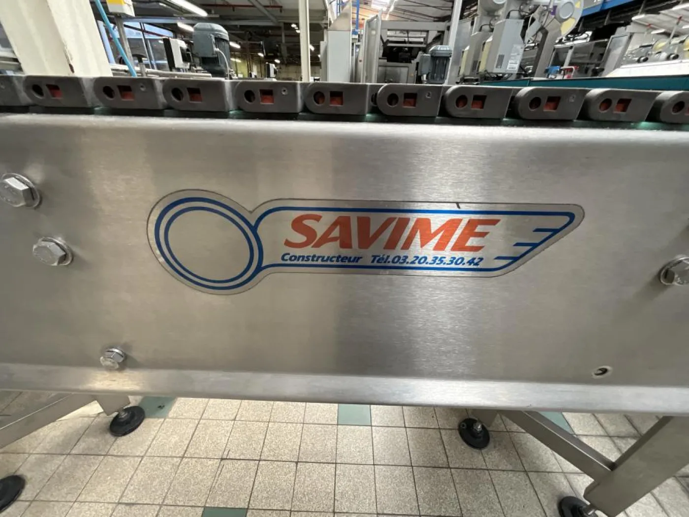 2013 Savime Savime 420mm Conveyor Belt from Case Packer to Spiral Elevator - Line 1 - 3